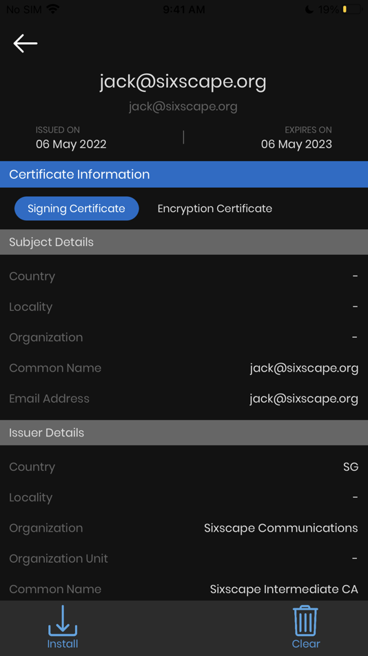 #6. Email Security Suite (iOS) 由: Sixscape Communications