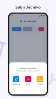 parafrasis iphone screenshot 3