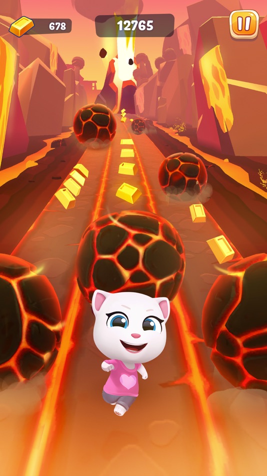 #2. Talking Tom Time Rush (iOS) By: Outfit7 Limited