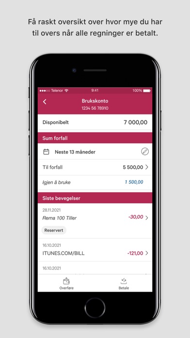 KLP Mobilbank Screenshot