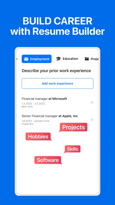 Resume Builder: Job CV Creator Screenshot