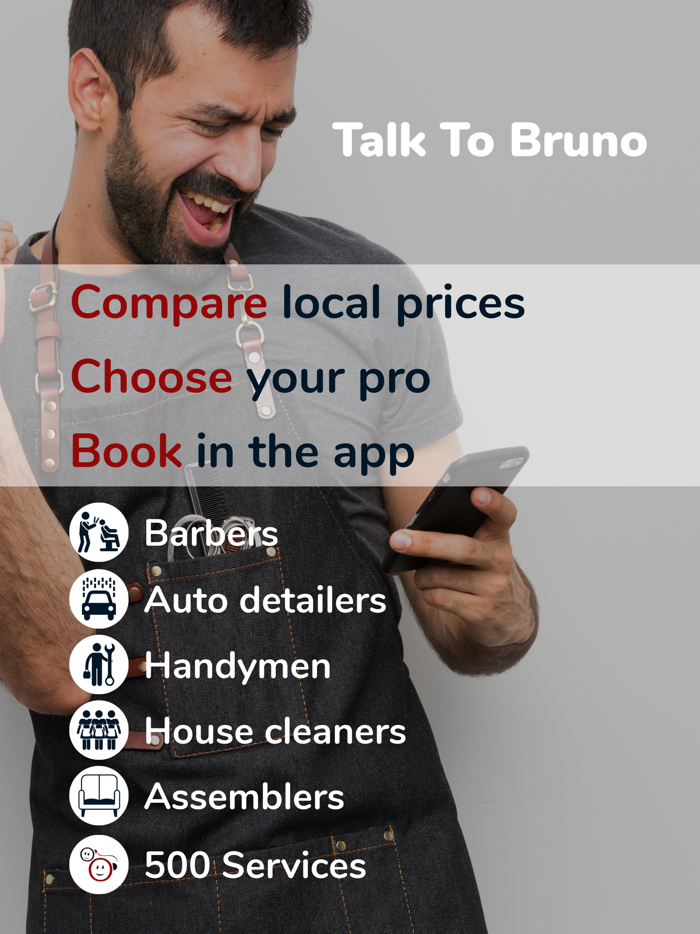 Talk To Bruno Book Local Pros