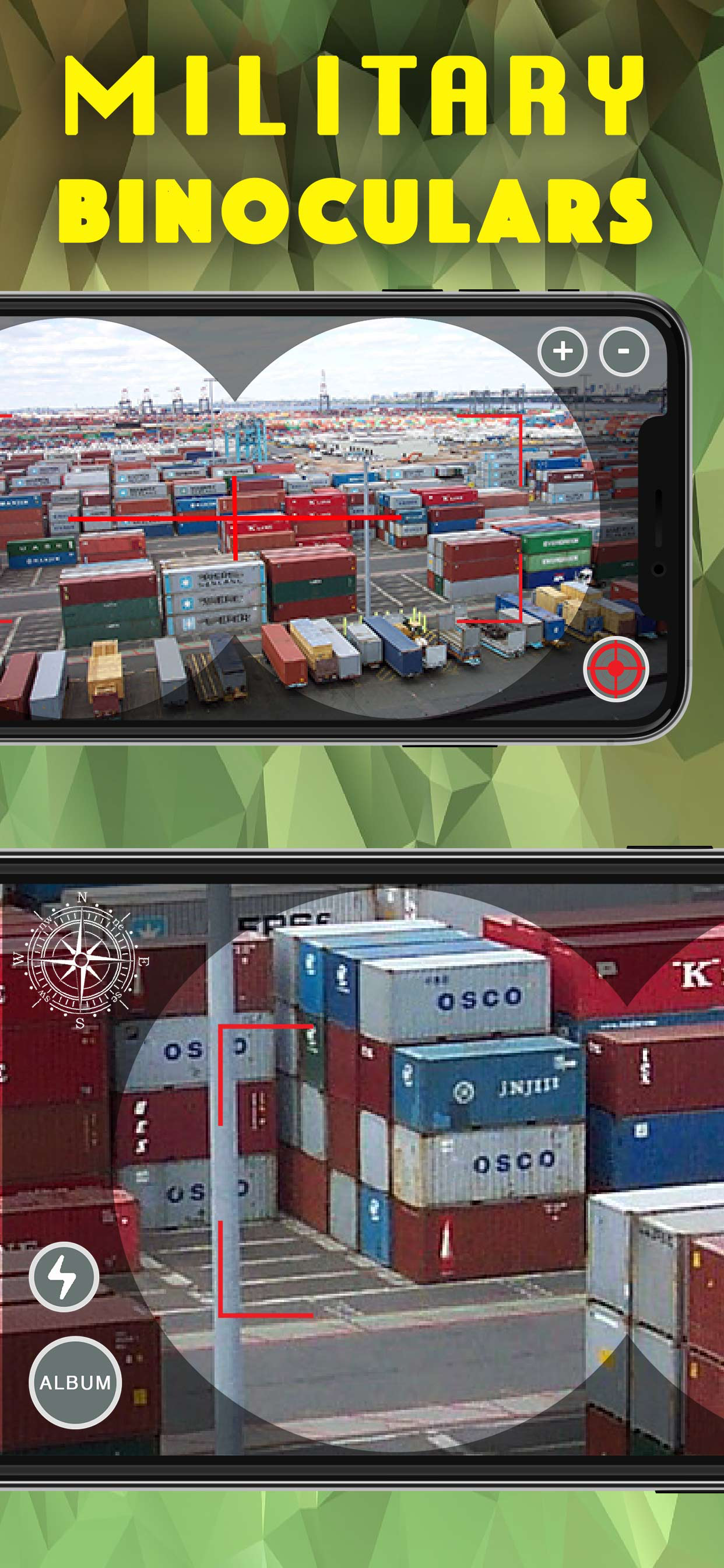 Military Binoculars Real Zoom