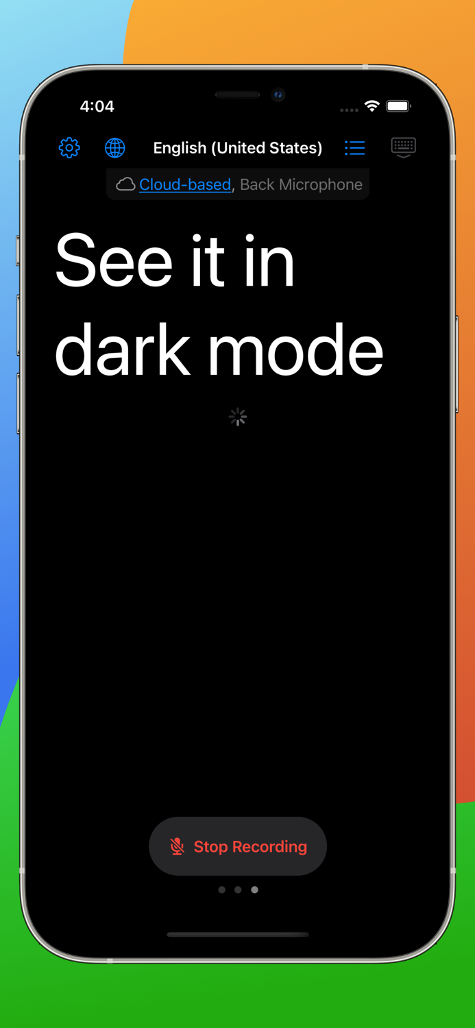 MiniSpeech Live Transcribe