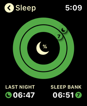 ‎AutoSleep Track Sleep on Watch Screenshot