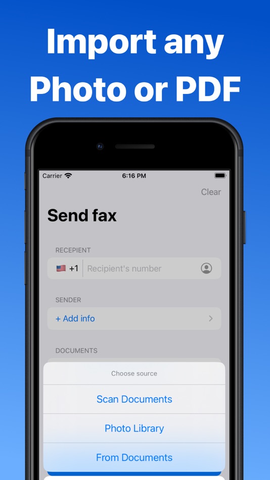 #2. Fax: scan and send from phone (iOS) 由: Valentyn Khutornenko