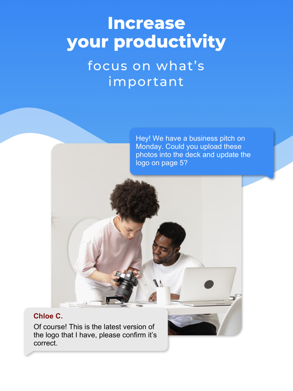 ChatterBoss Personal Assistant iPad screenshot 5 - Productivity app