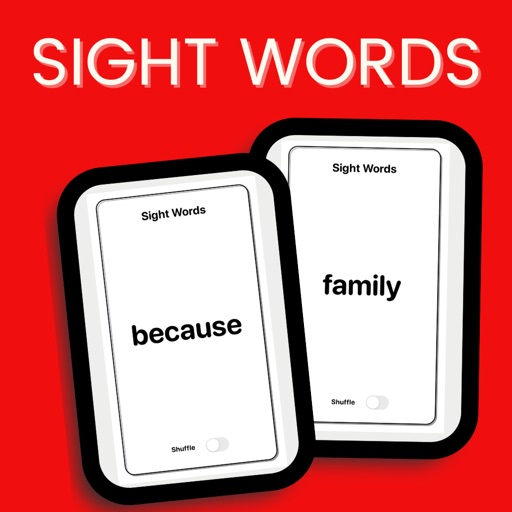 Sight Words Flash Cards