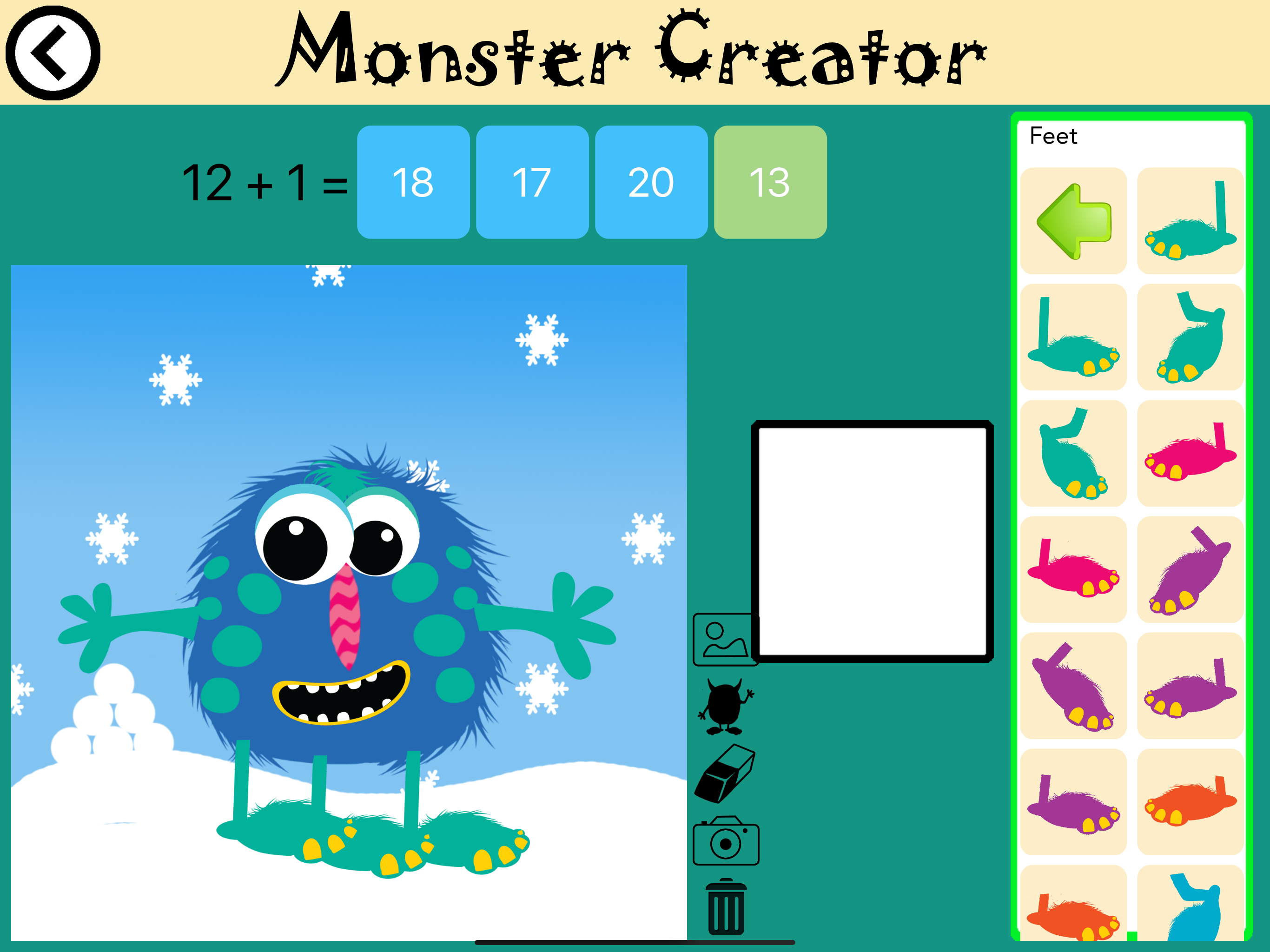 Monster Creator Math screenshot 4