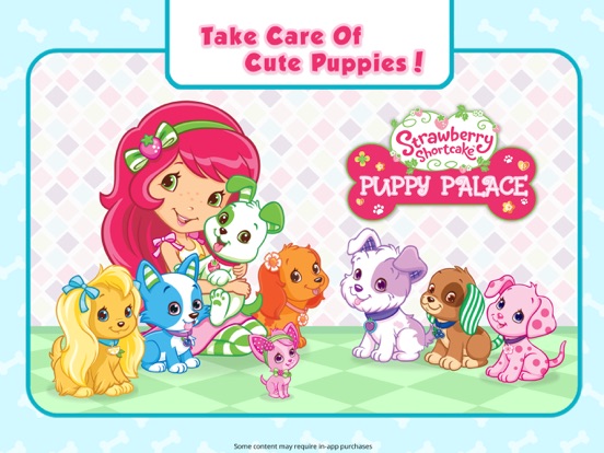 Strawberry Shortcake Puppy Fun iPad app afbeelding 1