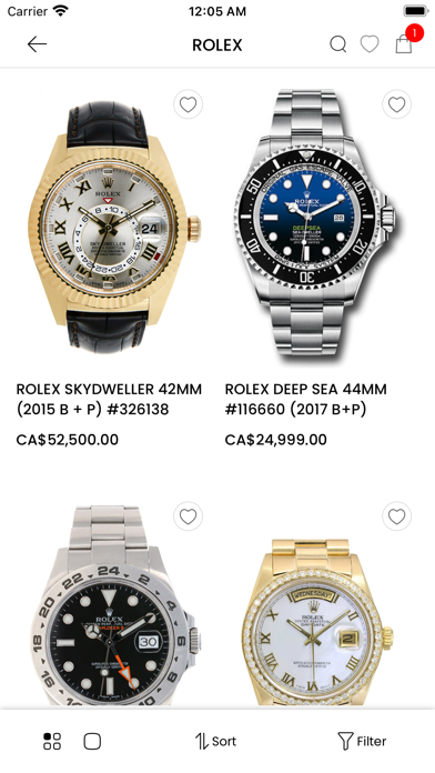 Watchfinder Shop Now Screenshot