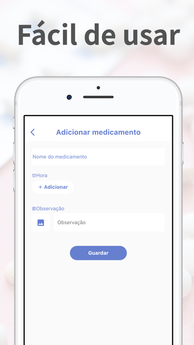 Lembrete de pílula fofa