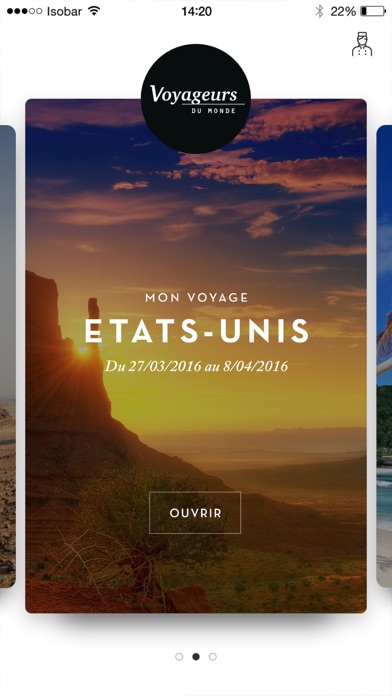 Voyageurs du Monde Screenshot