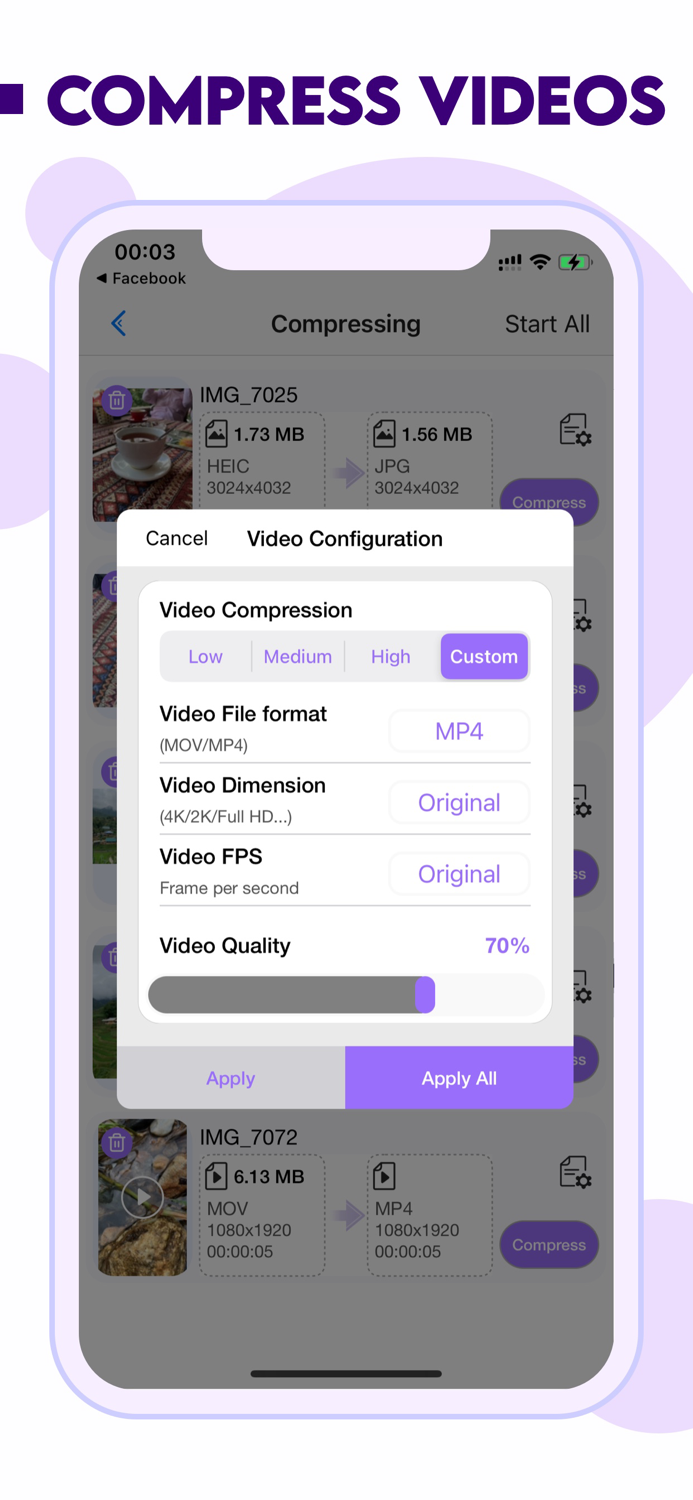 Video Compressor and Reduce size