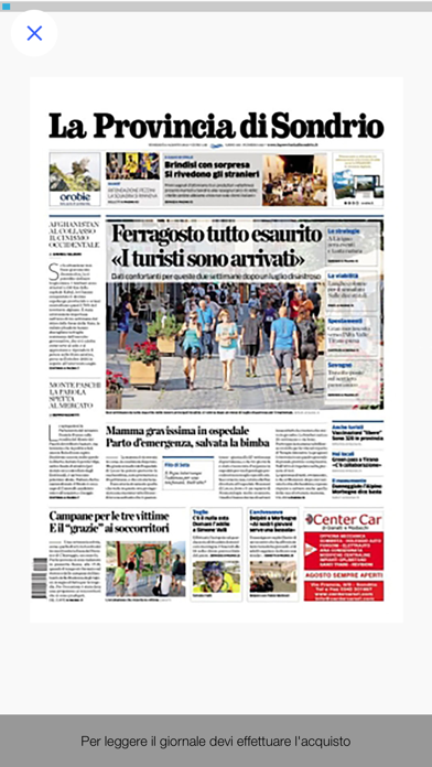 Provincia di Sondrio Digitale Screenshot