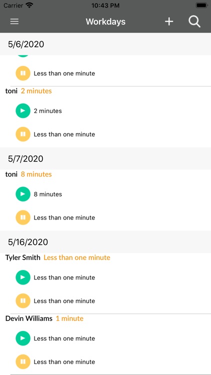 Bixpe Worktime Tracking screenshot-4