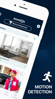 zoomon home security camera iphone screenshot 2