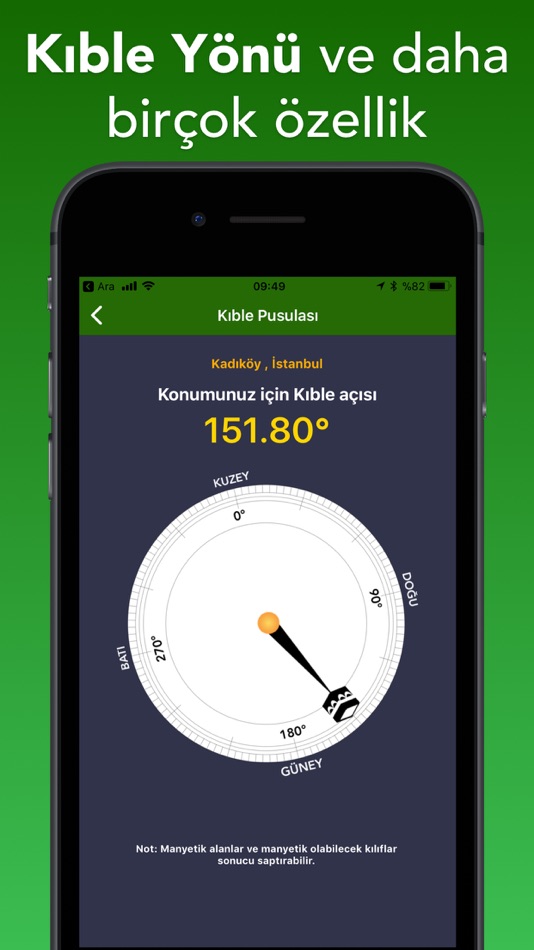 #5. Namaz Vakti - Ezan Saati, Dua (iOS) 来自: CODEIDA BILGISAYAR YAZILIMLARI LIMITED SIRKETI