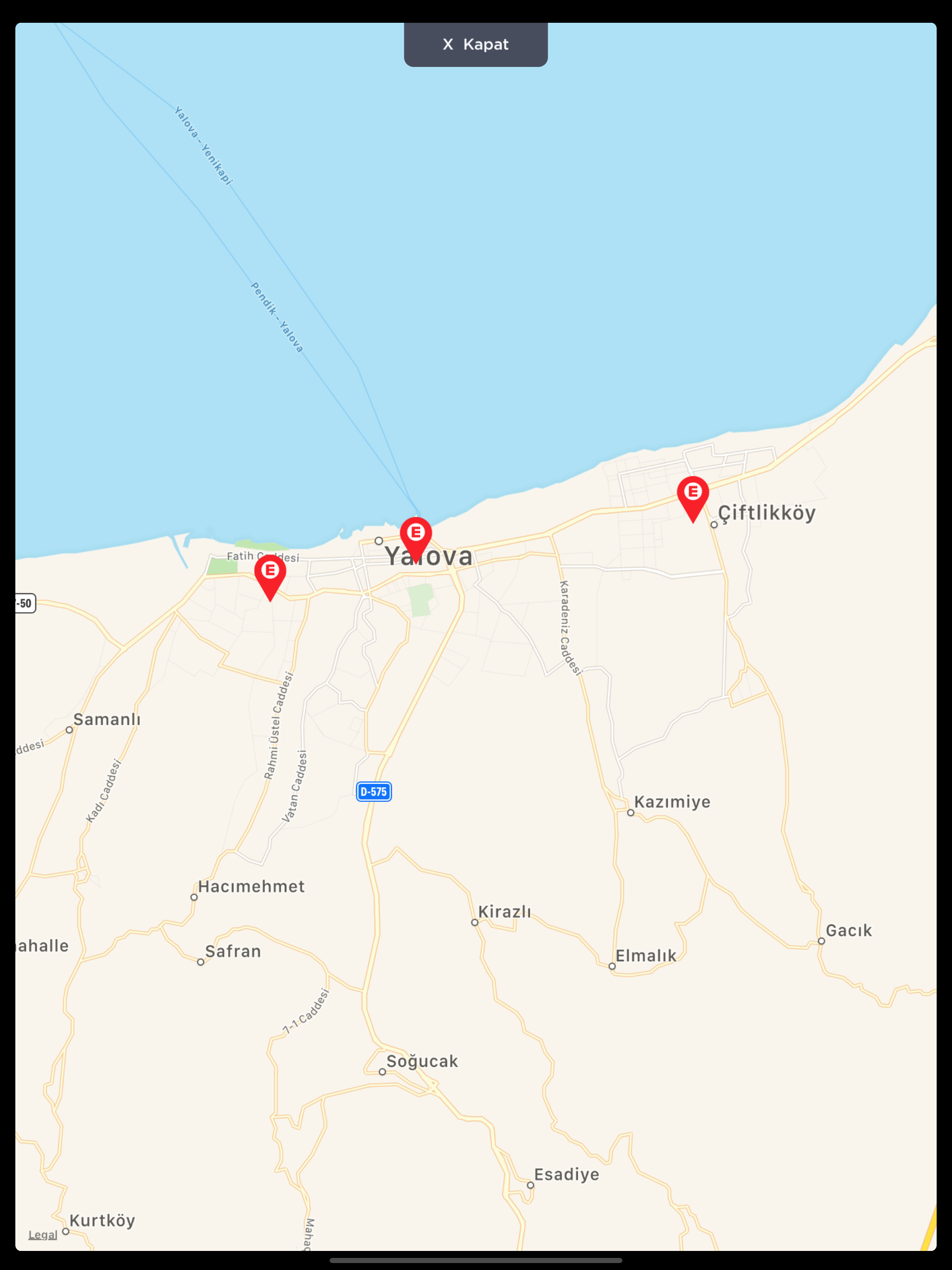 Nöbetçi Eczane - Yalova