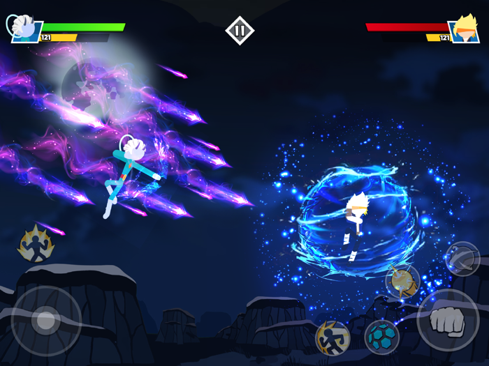 Stickman Warriors Fight Arena