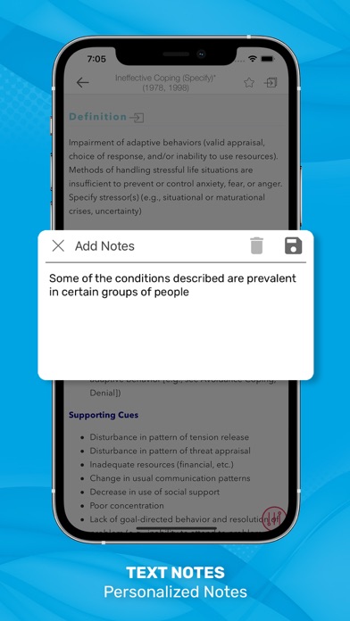 Manual of Nursing Diagnosis Screenshot