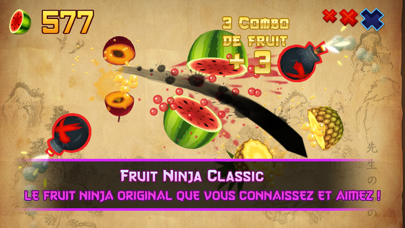 Screenshot #1 pour Fruit Ninja Classic