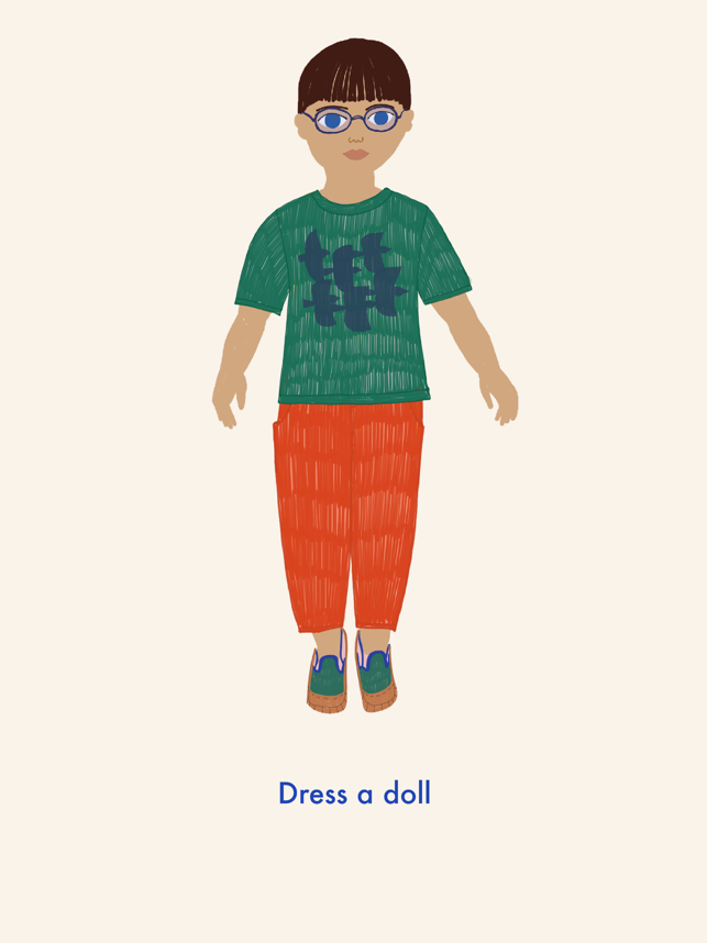 ‎ButtonUpp (paper doll game) Screenshot