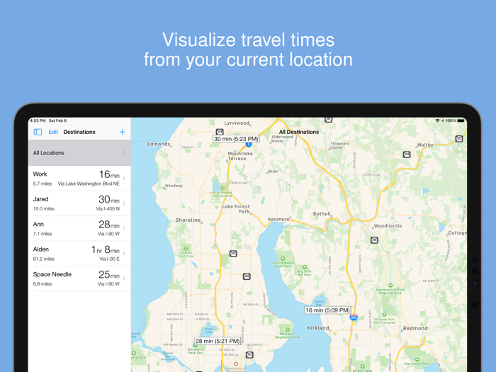 Traffic Time - Fast ETAs
