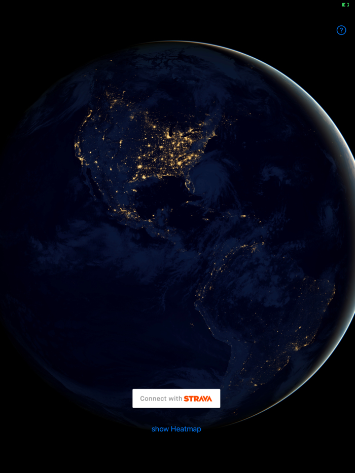 Strava Heatmap 3D workout map