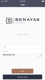 benayas iphone screenshot 1
