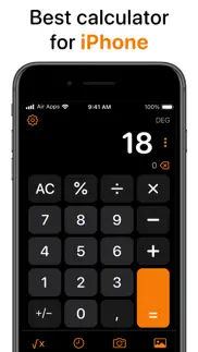 calculator air - math solver iphone screenshot 1