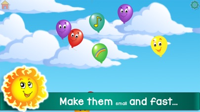 Kids Balloon Pop Language Game Screenshot