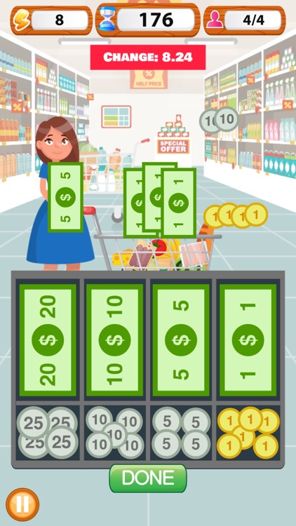 Supermarket Cashier Simulator by Lucky Hamster Games LLC