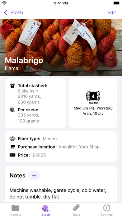 YarnBuddy – Knit and Crochet Screenshot