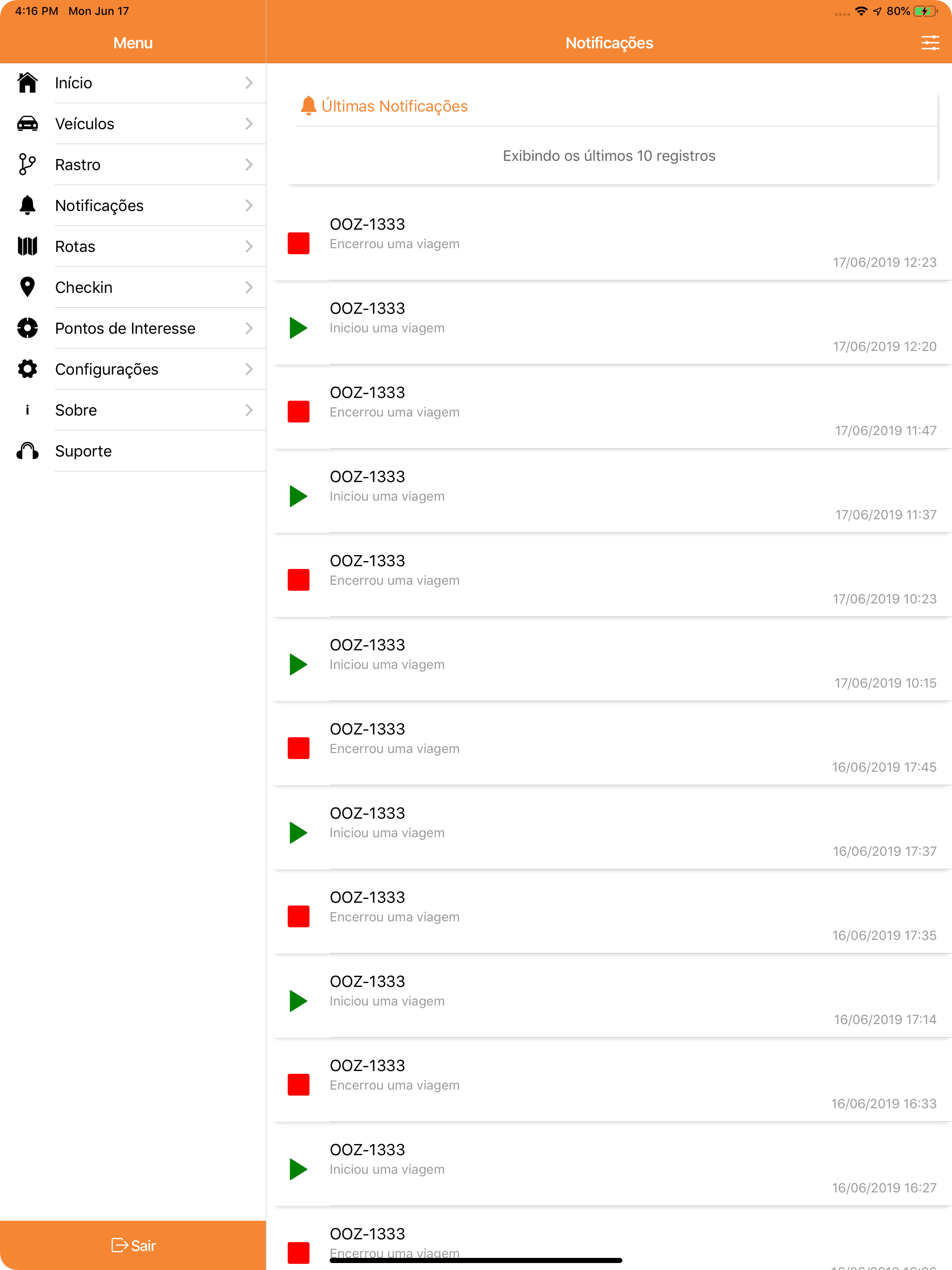 WebRota screenshot 13