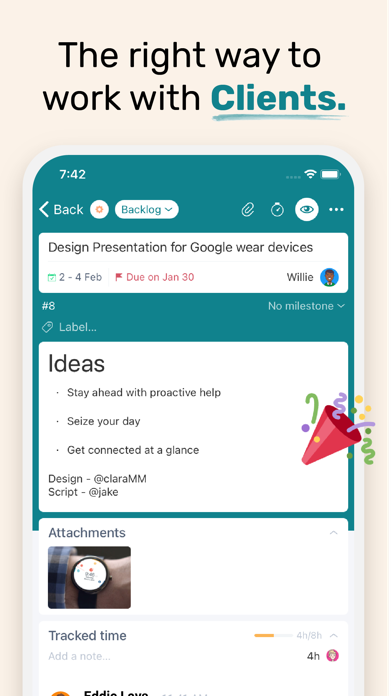 Ora - Tasks & Collaboration Screenshot