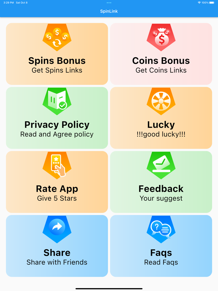 Spin Link - Daily CM Spins