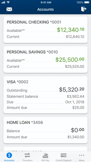 HomeTown Bank Mobile screenshot 2