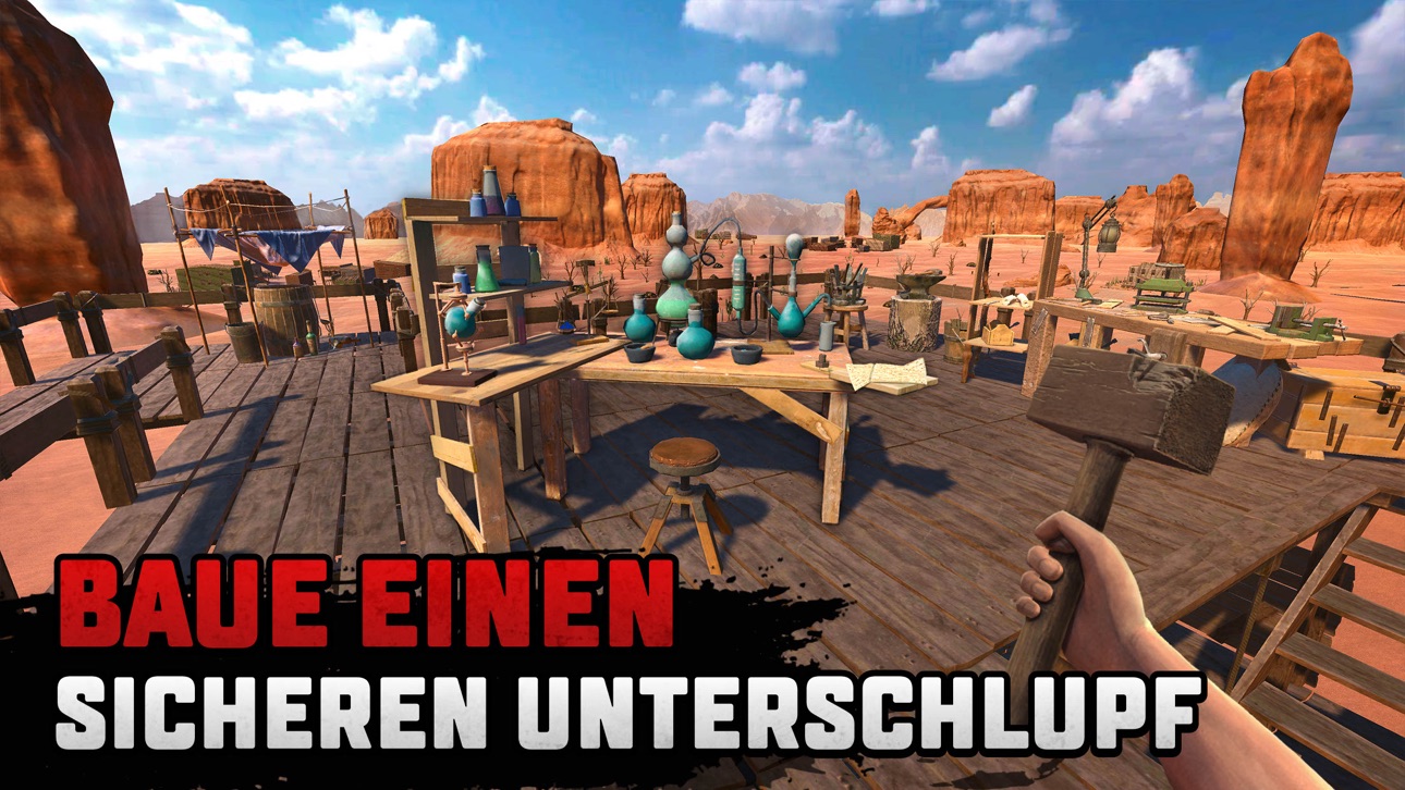 Raft® Survival : Desert Nomad iOS Mod IPA screenshot 4 - iOS game interface