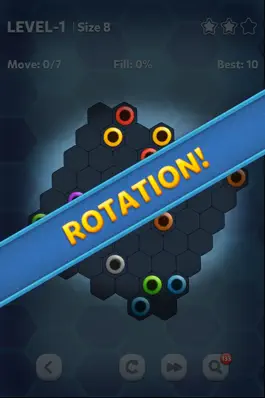 Game screenshot Pipe Lines : Hexa apk