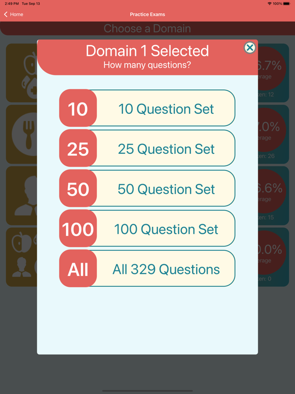 Screenshot #6 pour Diet Tech Exam To Go