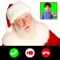 This is simulated video call Santa Claus app for kids
