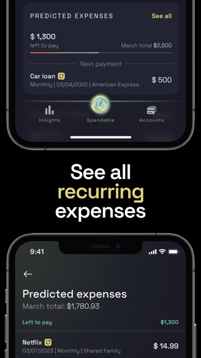 Cashews Smart Money Budget App Screenshot