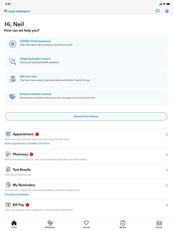 App screenshot