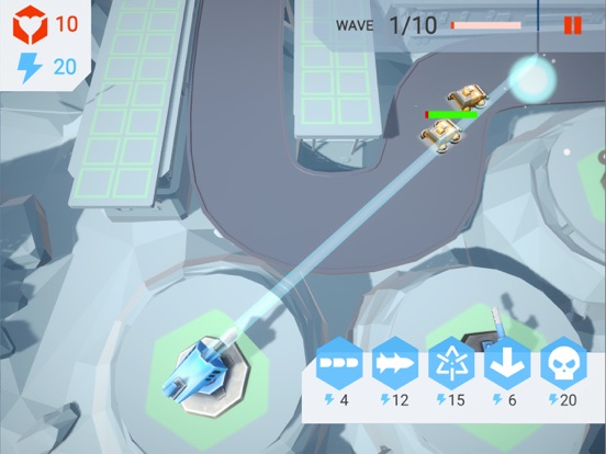 Screenshot #1 for Towers Defense 3D Battle Games