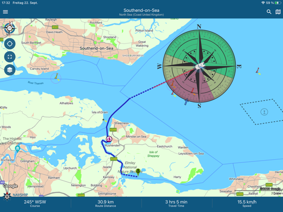 NavShip - Bootrouteplanner iPad app afbeelding 7