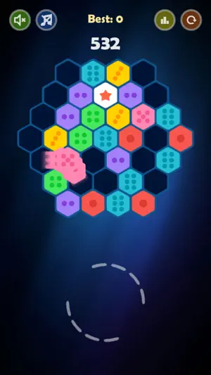Hex Merge! screenshot 4