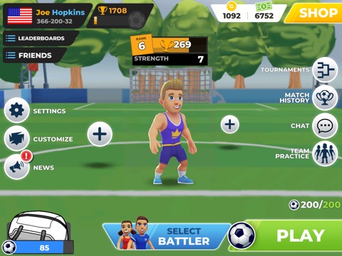 サッカーの試合: Soccer Battleのおすすめ画像4