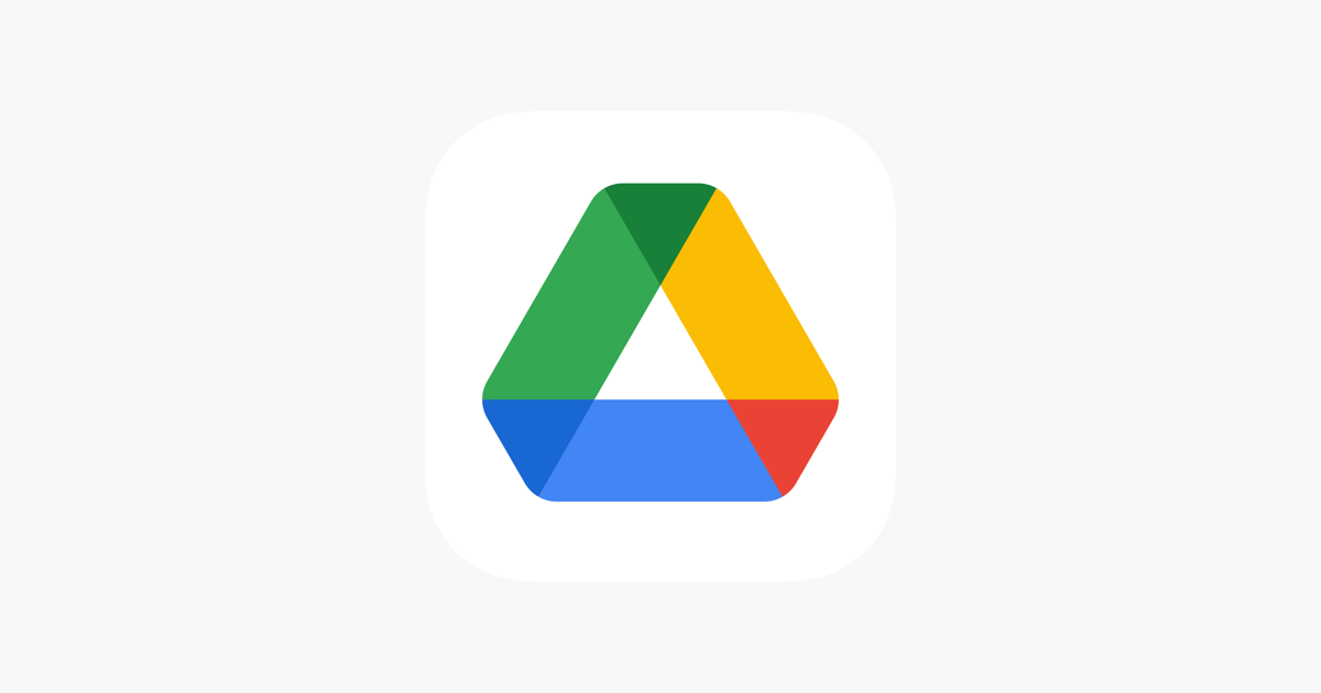 Google Drive – stockage dans l'App Store