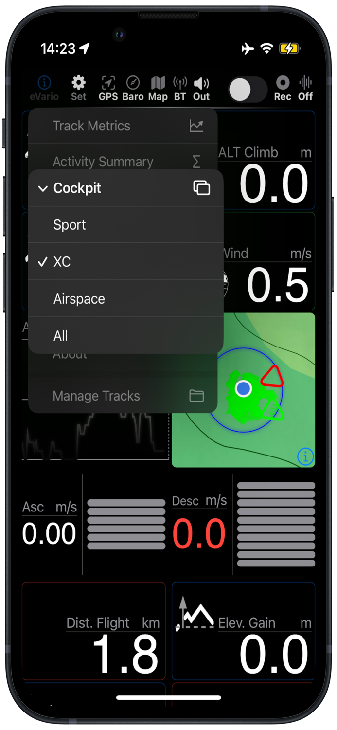 eVario2  - Variometer Pro